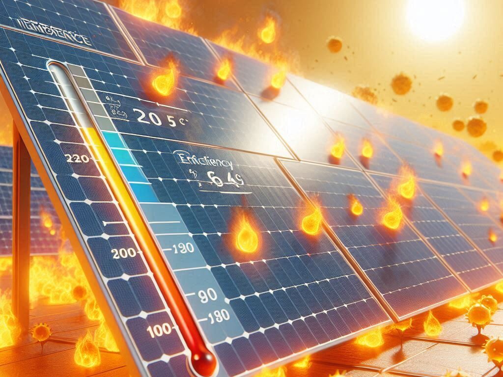 Coeficiente Térmico dos Painéis Solares: Como a Temperatura Impacta a Eficiência Fotovoltaica?